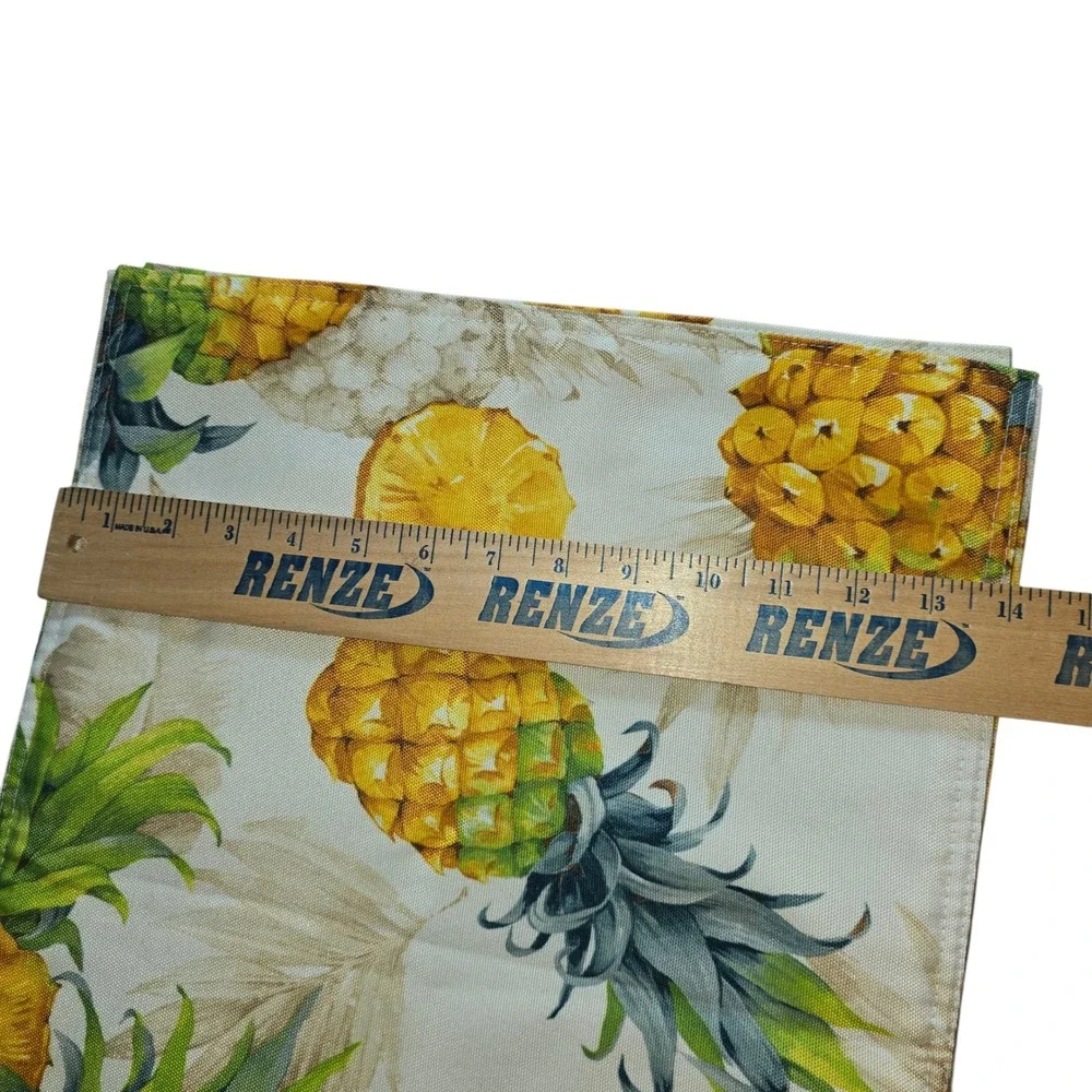 Pineapple Placemats Set of 4 Tropical Kitchen Table Linen Home‎ Decor